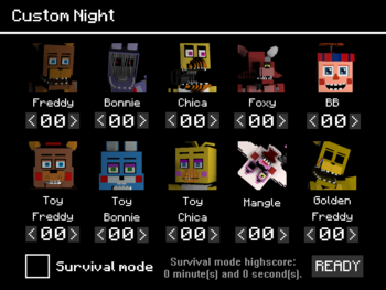 Five Nights in Minecraft Remastered screenshot 3