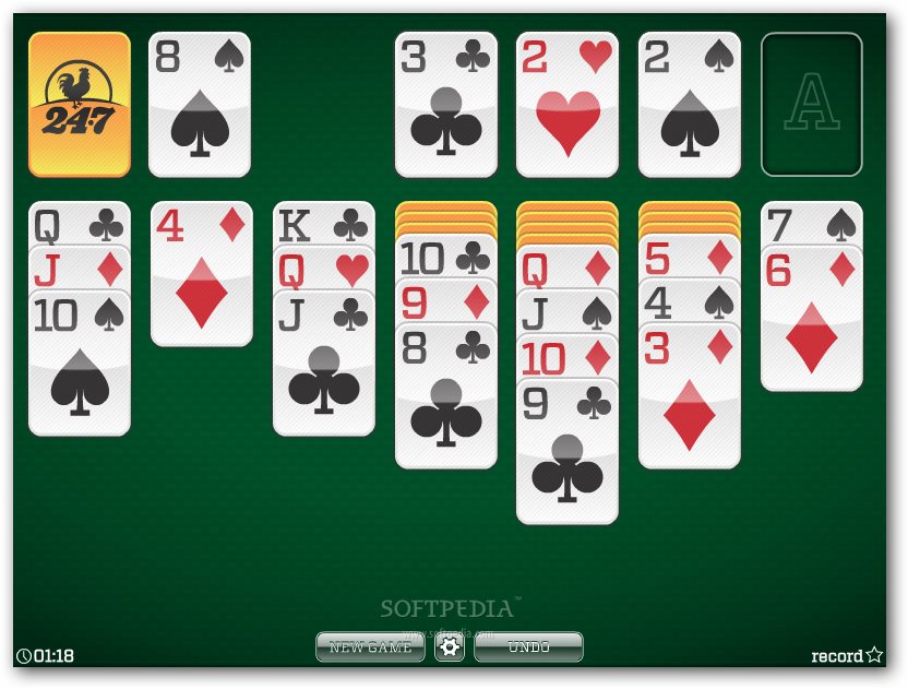 free card game solitaire