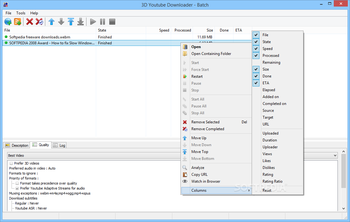 3D Youtube Downloader-Batch screenshot