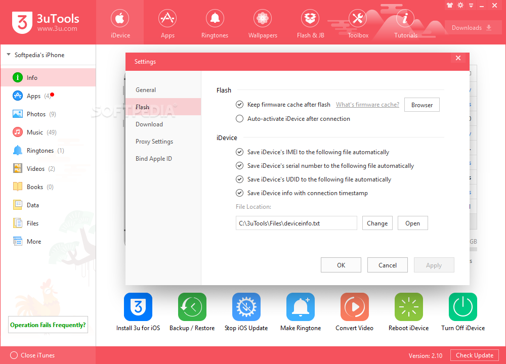 3utools 3.03.017 for apple download