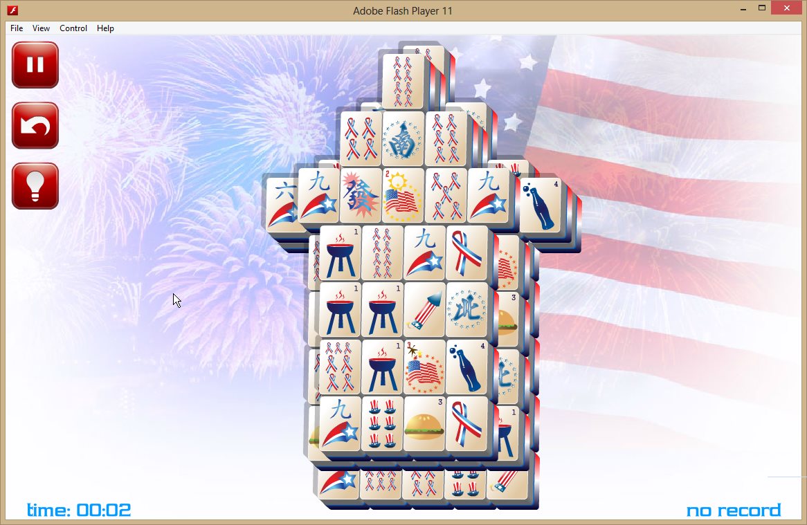 4th of July Firework Mahjong Game Free Download