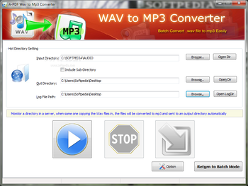 A-PDF WAV to MP3 Converter screenshot 3