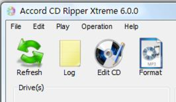 Accord CD Ripper Standard screenshot 2