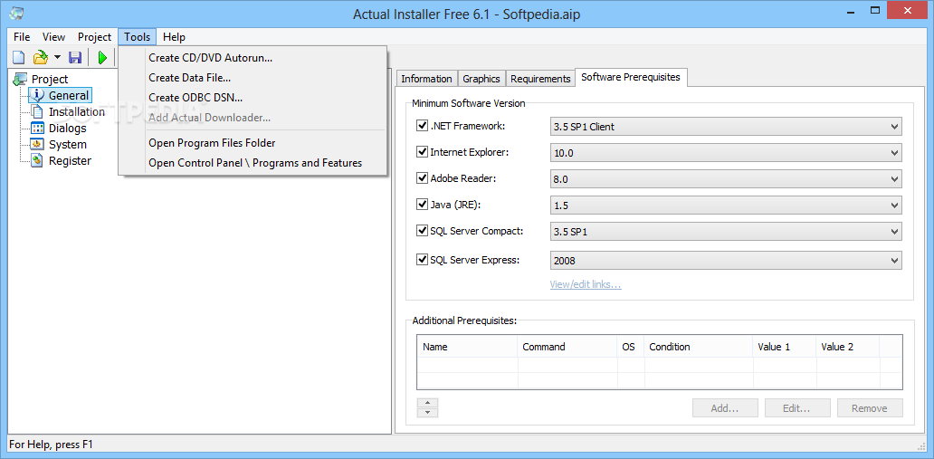Actual Installer Pro 9.6 free instal