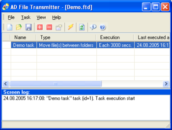 AD File Transmitter screenshot 2