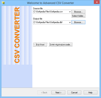 Advanced CSV Converter screenshot