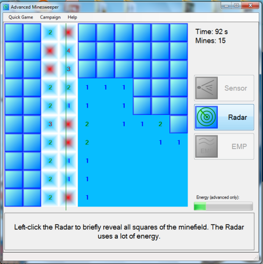 how to make a simple minesweeper game in javascript