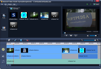 Aimersoft Video Studio Express screenshot