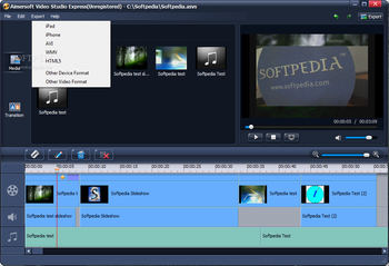 Aimersoft Video Studio Express screenshot 3