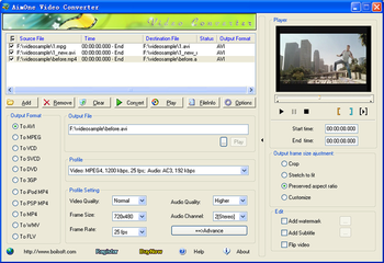 AimOne Video Converter screenshot 2