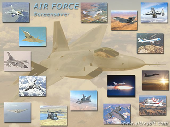 Air Force Screensaver screenshot 2