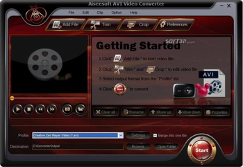 Aiseesoft AVI Video Converter screenshot 2