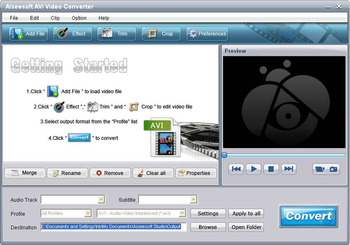 Aiseesoft AVI Video Converter screenshot 3