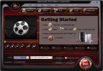 Aiseesoft PS3 Video Converter screenshot 3