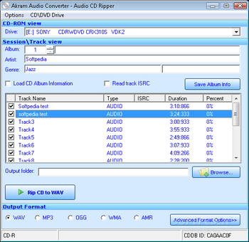 Akram Audio Converter screenshot 5