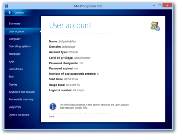 AM-Pro System Info screenshot 2