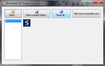 Animated Gif Frame Extractor screenshot
