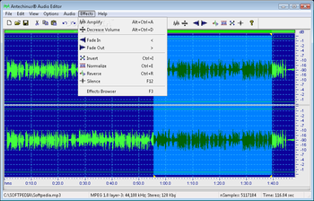 Antechinus Audio Editor screenshot 2