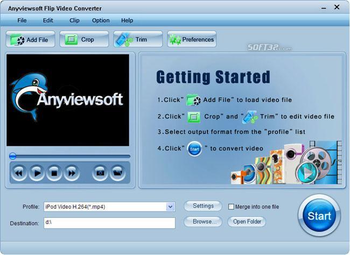 Anyviewsoft Flip Video Converter screenshot 2