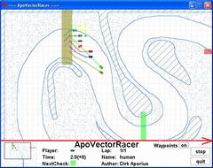 ApoVectorRacer screenshot