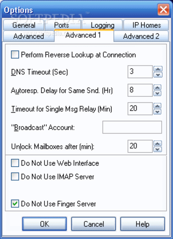 ArgoSoft Mail Server Pro screenshot 3