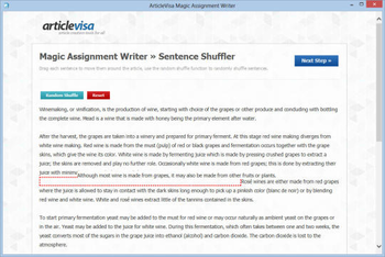 ArticleVisa Magic Assignment Writer screenshot 3