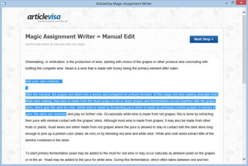 ArticleVisa Magic Assignment Writer screenshot 4