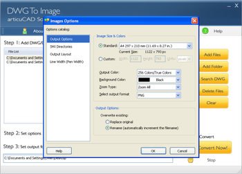 ArticuCAD DWG DXF to Image Converter screenshot 2