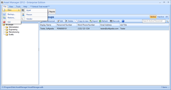 Asset Manager Enterprise Edition screenshot 2