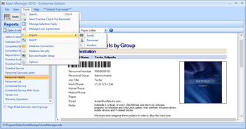 Asset Manager Enterprise Edition screenshot 3