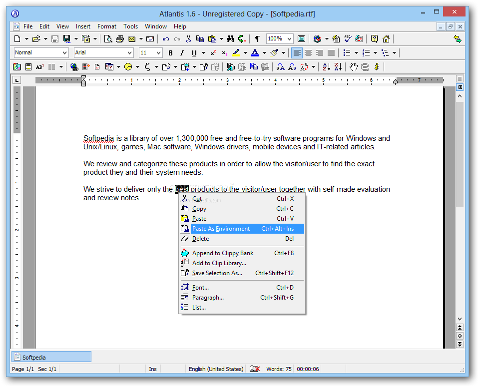 Atlantis Word Processor 4.3.1.3 download the new version for apple