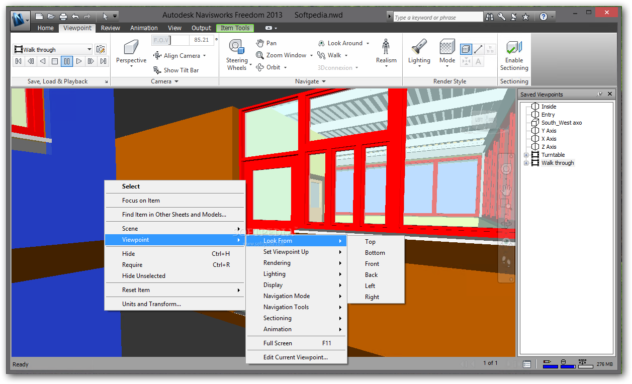 Autodesk Navisworks Freedom Download Free with Screenshots and Review