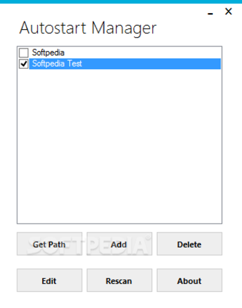 AutoStart Manager screenshot