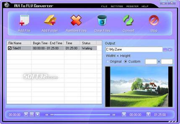 AVI To FLV Converter screenshot 3