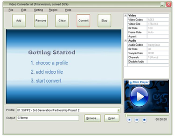 AVI to Video Converter screenshot