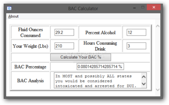 BAC Calculator - Download Free With Screenshots And Review