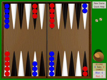 Backgammon screenshot