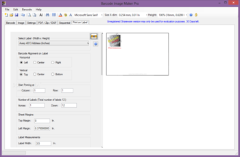 Barcode Image Maker Pro screenshot 3