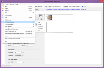 Barcode Image Maker Pro screenshot 4