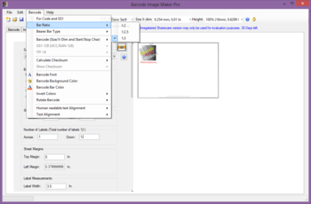 Barcode Image Maker Pro screenshot 5