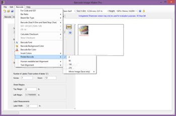 Barcode Image Maker Pro screenshot 6