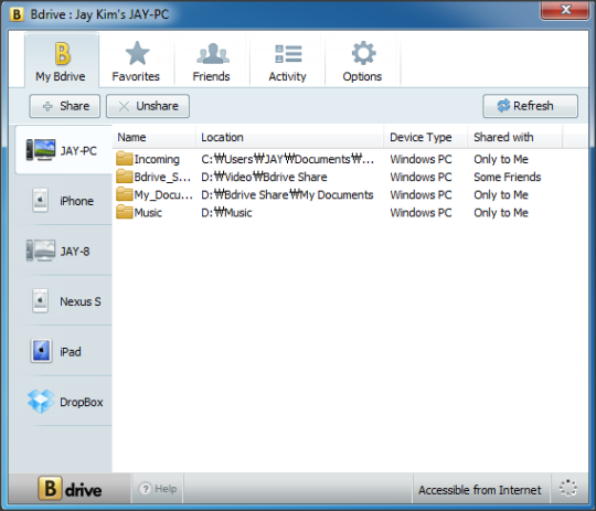 Bdrive - Download Free With Screenshots And Review