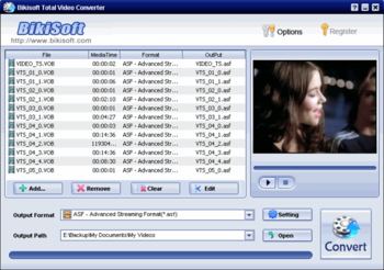 Bikisoft AMR Audio Converter screenshot