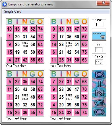 tdk bingo caller pro help file