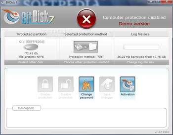 BitDisk screenshot 2