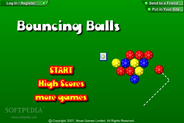 bouncing balls game play