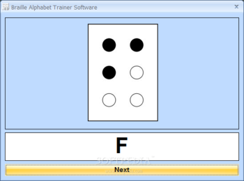 Braille Alphabet Trainer Software screenshot 3