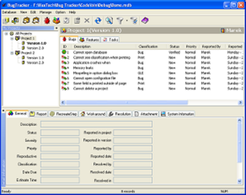 Bug Tracking/Defect Tracking Unlimited User License screenshot