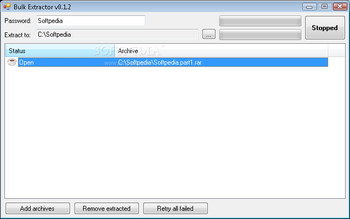 Bulk Extractor screenshot