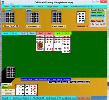 California Rummy  screenshot